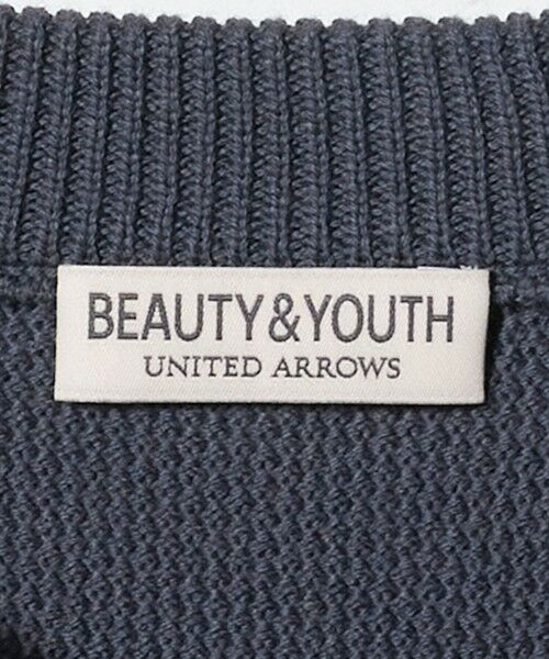 BEAUTY&YOUTH UNITED ARROWS / ビューティー&ユース ユナイテッドアローズ ニット・セーター | ガスコットン リンクス クルーネック ニット | 詳細21