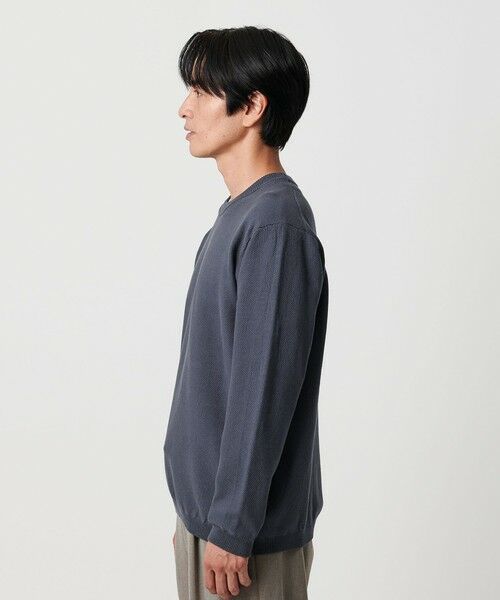 BEAUTY&YOUTH UNITED ARROWS / ビューティー&ユース ユナイテッドアローズ ニット・セーター | ガスコットン リンクス クルーネック ニット | 詳細14