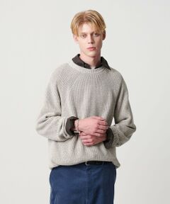 BEAUTY&YOUTH UNITED ARROWS / ビューティー&ユース ユナイテッドアローズ ニット・セーター | クリスプ アゼ スリーク クルーネック ニット