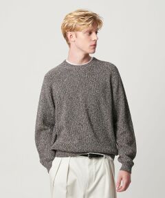 BEAUTY&YOUTH UNITED ARROWS / ビューティー&ユース ユナイテッドアローズ ニット・セーター | クリスプ アゼ スリーク クルーネック ニット