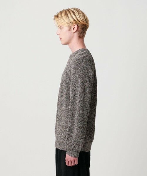 BEAUTY&YOUTH UNITED ARROWS / ビューティー&ユース ユナイテッドアローズ ニット・セーター | クリスプ アゼ スリーク クルーネック ニット | 詳細23