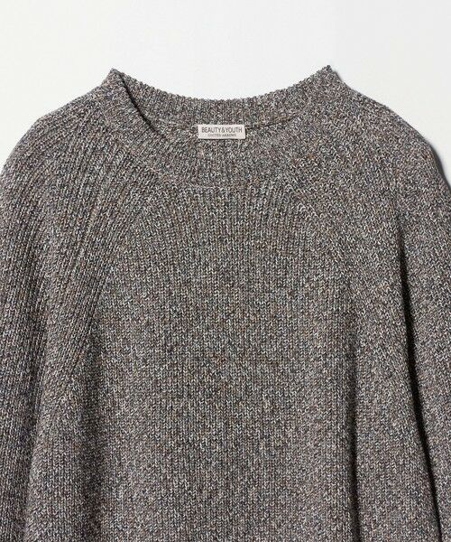 BEAUTY&YOUTH UNITED ARROWS / ビューティー&ユース ユナイテッドアローズ ニット・セーター | クリスプ アゼ スリーク クルーネック ニット | 詳細27