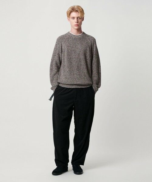 BEAUTY&YOUTH UNITED ARROWS / ビューティー&ユース ユナイテッドアローズ ニット・セーター | クリスプ アゼ スリーク クルーネック ニット | 詳細19