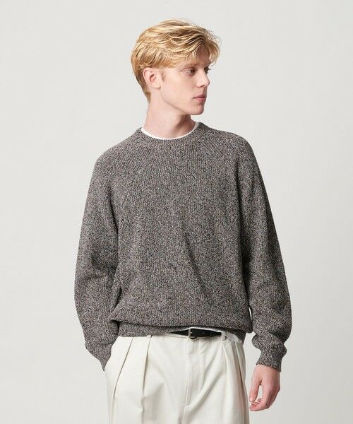 BEAUTY & YOUTH UNITED ARROWS/ビューティー&ユース ユナイテッドアローズ クリスプ アゼ スリーク クルーネック ニット その他3 M