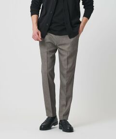 BEAUTY&YOUTH UNITED ARROWS / ビューティー&ユース ユナイテッドアローズ スラックス・ドレスパンツ | 【WEB限定 WARDROBE SMART】LANATEC シャンブレー ノープリーツ パンツ