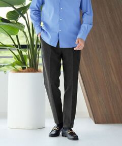 BEAUTY&YOUTH UNITED ARROWS / ビューティー&ユース ユナイテッドアローズ スラックス・ドレスパンツ | 【WEB限定 WARDROBE SMART】LANATEC シャンブレー ノープリーツ パンツ