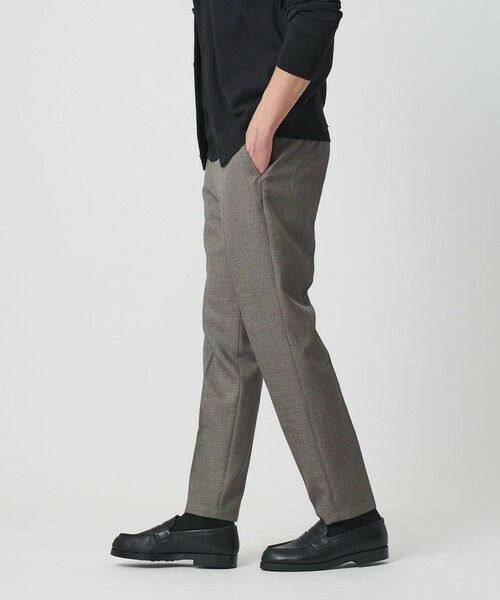 BEAUTY&YOUTH UNITED ARROWS / ビューティー&ユース ユナイテッドアローズ スラックス・ドレスパンツ | 【WEB限定 WARDROBE SMART】LANATEC シャンブレー ノープリーツ パンツ | 詳細1