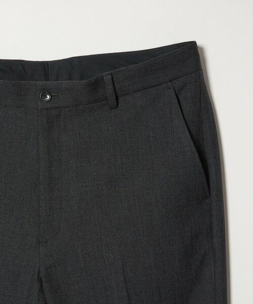 BEAUTY&YOUTH UNITED ARROWS / ビューティー&ユース ユナイテッドアローズ スラックス・ドレスパンツ | 【WEB限定 WARDROBE SMART】LANATEC シャンブレー ノープリーツ パンツ | 詳細8