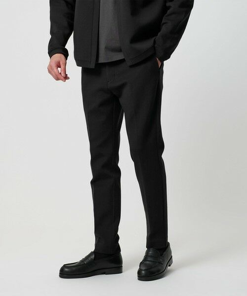 BEAUTY&YOUTH UNITED ARROWS / ビューティー&ユース ユナイテッドアローズ その他パンツ | 【WEB限定 WARDROBE SMART】ダブルニット ノープリーツ スラックス パンツ/セットアップ対応 | 詳細1
