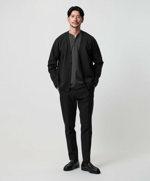 BEAUTY&YOUTH UNITED ARROWS / ビューティー&ユース ユナイテッドアローズ その他パンツ | 【WEB限定 WARDROBE SMART】ダブルニット ノープリーツ スラックス パンツ/セットアップ対応 | 詳細3