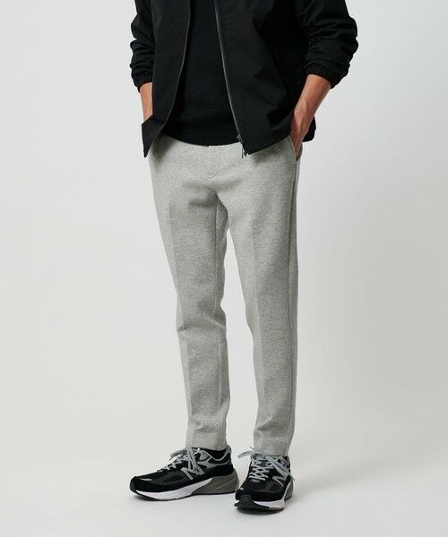 BEAUTY & YOUTH UNITED ARROWS/ビューティー&ユース ユナイテッドアローズ 【WEB限定 WARDROBE SMART】ダブルニット ノープリーツ スラックス パンツ/セットアップ対応 MD. GRAY S BEAUTY & YOUTH UNITED ARROWS/ビューティー&ユース ユナイテッドアローズ 【WEB限定 WARDROBE SMART】ダブルニット ノープリーツ スラックス パンツ/セットアップ対応 MD. GRAY S