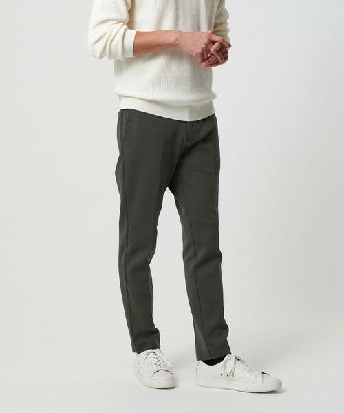 BEAUTY&YOUTH UNITED ARROWS / ビューティー&ユース ユナイテッドアローズ その他パンツ | 【WEB限定 WARDROBE SMART】ダブルニット ノープリーツ スラックス パンツ/セットアップ対応 | 詳細21