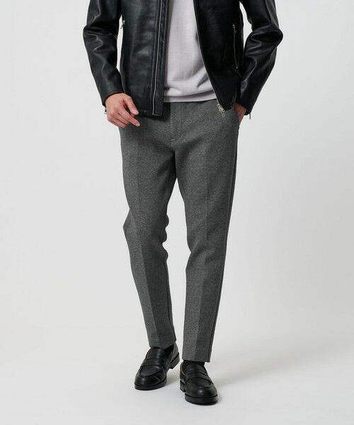 BEAUTY&YOUTH UNITED ARROWS / ビューティー&ユース ユナイテッドアローズ その他パンツ | 【WEB限定 WARDROBE SMART】ダブルニット ノープリーツ スラックス パンツ/セットアップ対応 | 詳細28