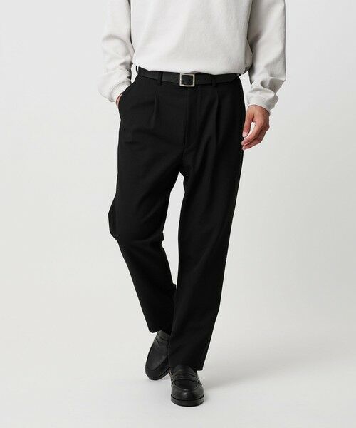 BEAUTY&YOUTH UNITED ARROWS / ビューティー&ユース ユナイテッドアローズ その他パンツ | アルガン TR 1プリーツ テーパード パンツ NO.7 | 詳細2