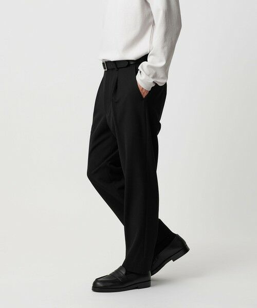 BEAUTY & YOUTH UNITED ARROWS/ビューティー&ユース ユナイテッドアローズ アルガン TR 1P テーパードパンツ BLACK L