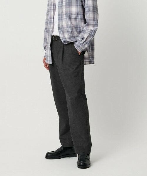 BEAUTY&YOUTH UNITED ARROWS / ビューティー&ユース ユナイテッドアローズ その他パンツ | アルガン TR 1プリーツ テーパード パンツ NO.7 | 詳細9