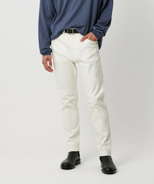 BEAUTY&YOUTH UNITED ARROWS / ビューティー&ユース ユナイテッドアローズ その他パンツ | ストレッチ カツラギ 5ポケット パンツ(OFF WHITE)