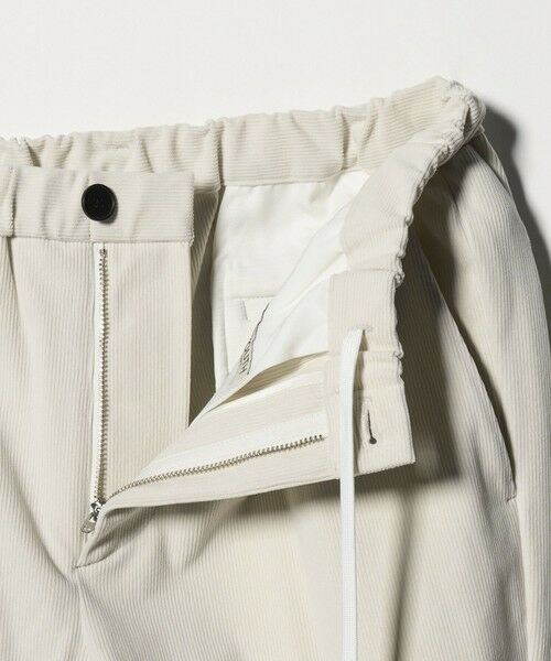 BEAUTY&YOUTH UNITED ARROWS / ビューティー&ユース ユナイテッドアローズ その他パンツ | トリコット コーデュロイ 1プリーツ イージーパンツ NO.5 ストレッチ | 詳細5