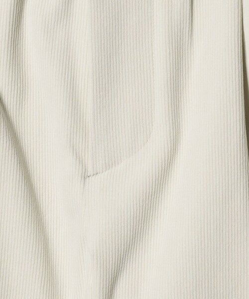 BEAUTY&YOUTH UNITED ARROWS / ビューティー&ユース ユナイテッドアローズ その他パンツ | トリコット コーデュロイ 1プリーツ イージーパンツ NO.5 ストレッチ | 詳細6