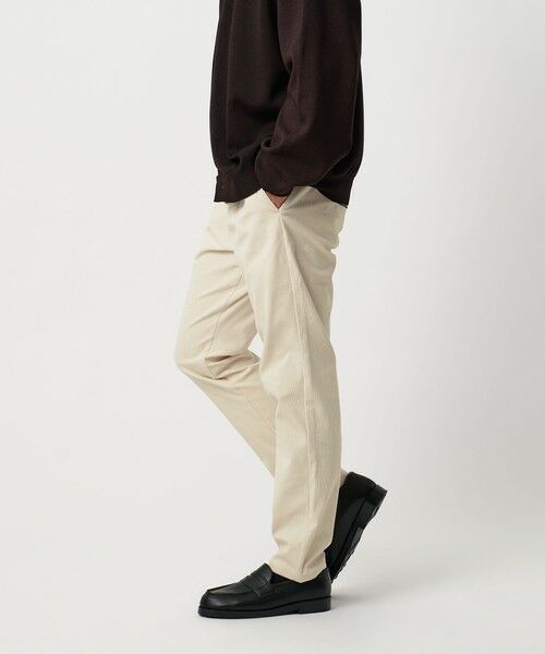 BEAUTY&YOUTH UNITED ARROWS / ビューティー&ユース ユナイテッドアローズ その他パンツ | トリコット コーデュロイ 1プリーツ イージーパンツ NO.5 ストレッチ | 詳細1