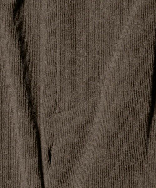 BEAUTY&YOUTH UNITED ARROWS / ビューティー&ユース ユナイテッドアローズ その他パンツ | トリコット コーデュロイ 1プリーツ イージーパンツ NO.5 ストレッチ | 詳細23