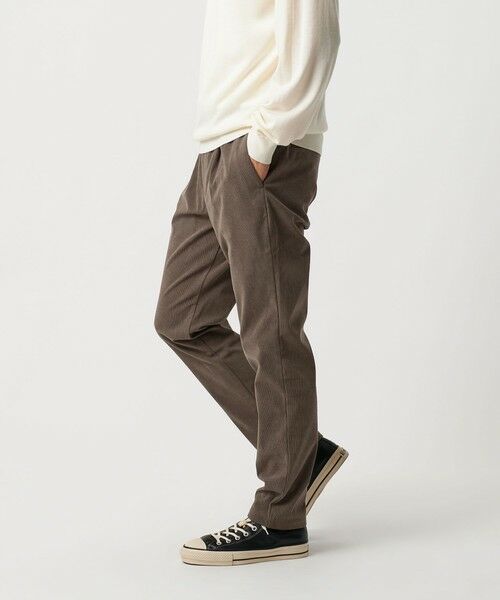 BEAUTY&YOUTH UNITED ARROWS / ビューティー&ユース ユナイテッドアローズ その他パンツ | トリコット コーデュロイ 1プリーツ イージーパンツ NO.5 ストレッチ | 詳細11