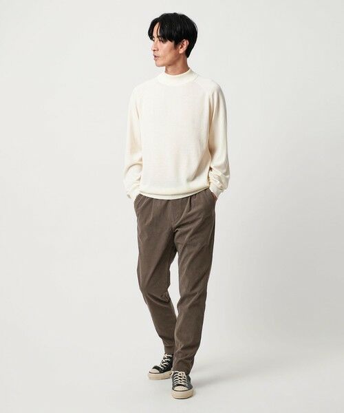 BEAUTY&YOUTH UNITED ARROWS / ビューティー&ユース ユナイテッドアローズ その他パンツ | トリコット コーデュロイ 1プリーツ イージーパンツ NO.5 ストレッチ | 詳細12