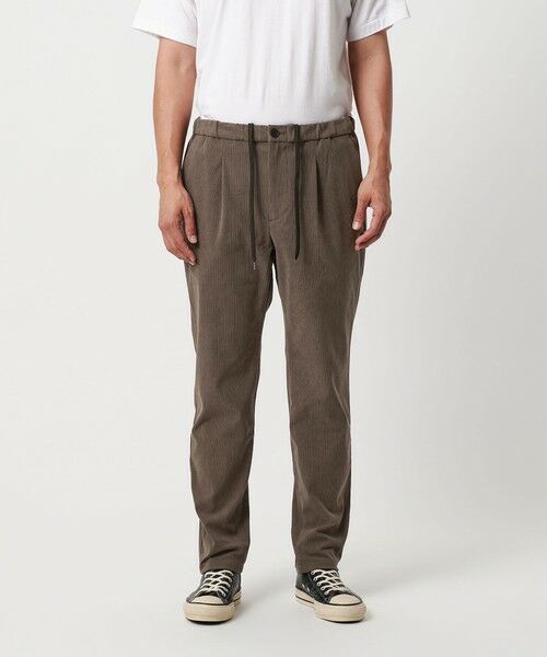 BEAUTY&YOUTH UNITED ARROWS / ビューティー&ユース ユナイテッドアローズ その他パンツ | トリコット コーデュロイ 1プリーツ イージーパンツ NO.5 ストレッチ | 詳細13