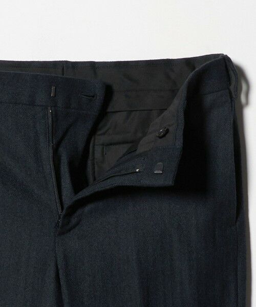 BEAUTY&YOUTH UNITED ARROWS / ビューティー&ユース ユナイテッドアローズ その他パンツ | ストレッチ サキソニー ノープリーツ スリムパンツ セットアップ対応 | 詳細9