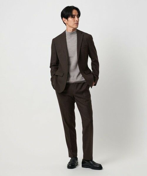 BEAUTY&YOUTH UNITED ARROWS / ビューティー&ユース ユナイテッドアローズ その他パンツ | ストレッチ サキソニー ノープリーツ スリムパンツ セットアップ対応 | 詳細13