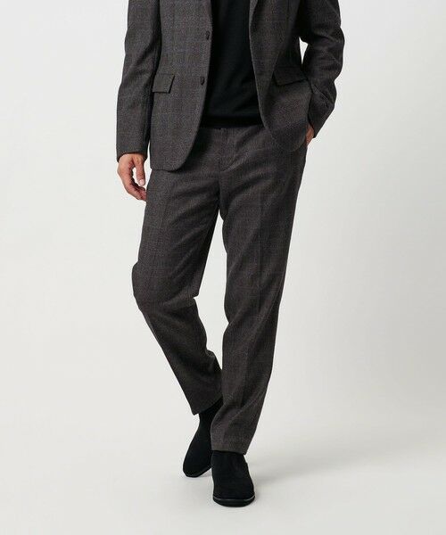 BEAUTY&YOUTH UNITED ARROWS / ビューティー&ユース ユナイテッドアローズ その他パンツ | ストレッチ サキソニー ノープリーツ スリムパンツ セットアップ対応 | 詳細28