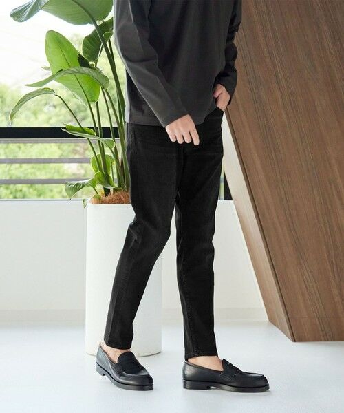 BEAUTY & YOUTH UNITED ARROWS/ビューティー&ユース ユナイテッドアローズ 【WEB限定 WARDROBE SMART】NEOスキン デニム スキニーパンツ BLACK XL BEAUTY & YOUTH UNITED ARROWS/ビューティー&ユース ユナイテッドアローズ 【WEB限定 WARDROBE SMART】NEOスキン デニム スキニーパンツ BLACK XL