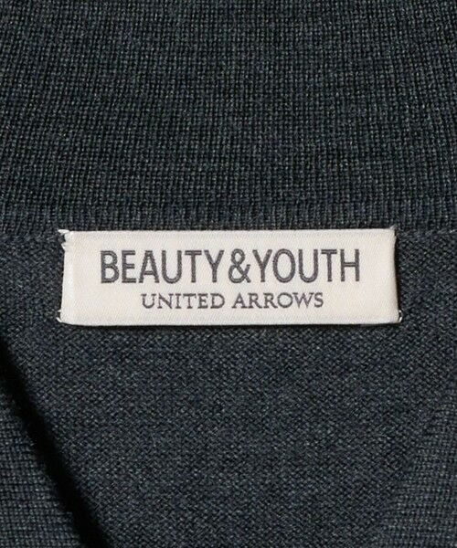BEAUTY&YOUTH UNITED ARROWS / ビューティー&ユース ユナイテッドアローズ ニット・セーター | SPIFFY ウール 3B ショートスリーブ ポロシャツ ウォッシャブル | 詳細8