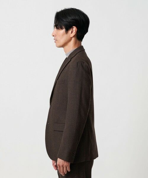 BEAUTY&YOUTH UNITED ARROWS / ビューティー&ユース ユナイテッドアローズ テーラードジャケット | ストレッチ サキソニー 2B ジャケット セットアップ対応 | 詳細8