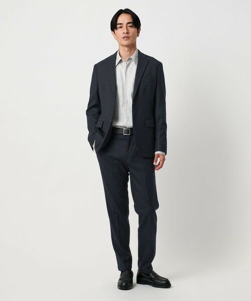 BEAUTY&YOUTH UNITED ARROWS / ビューティー&ユース ユナイテッドアローズ テーラードジャケット | ストレッチ サキソニー 2B ジャケット セットアップ対応 | 詳細11