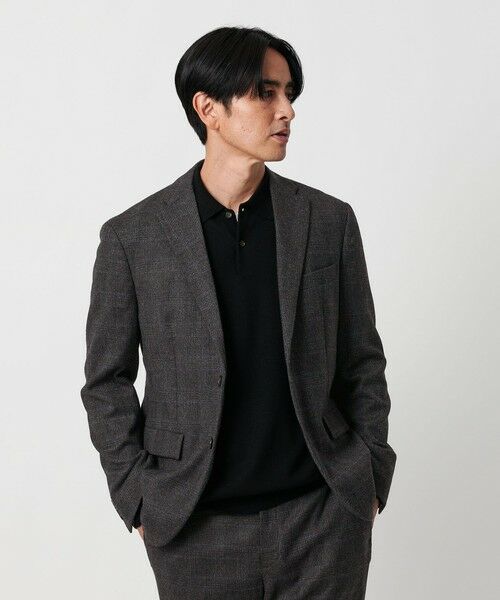 BEAUTY & YOUTH UNITED ARROWS/ビューティー&ユース ユナイテッドアローズ ストレッチ サキソニー 2B ジャケット セットアップ対応 その他1 M BEAUTY & YOUTH UNITED ARROWS/ビューティー&ユース ユナイテッドアローズ ストレッチ サキソニー 2B ジャケット セットアップ対応 その他1 M