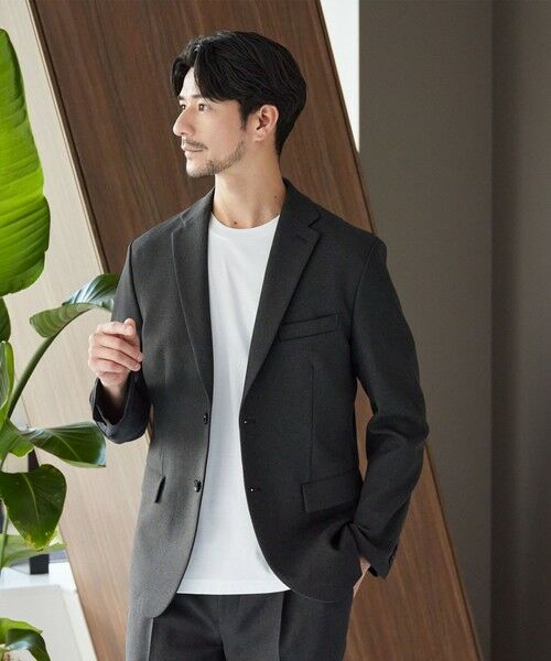 BEAUTY & YOUTH UNITED ARROWS/ビューティー&ユース ユナイテッドアローズ 【WEB限定 WARDROBE SMART】LANATEC OX セットアップ/背抜きジャケット&イージーパンツ DK. GRAY M BEAUTY & YOUTH UNITED ARROWS/ビューティー&ユース ユナイテッドアローズ 【WEB限定 WARDROBE SMART】LANATEC OX セットアップ/背抜きジャケット&イージーパンツ DK. GRAY M