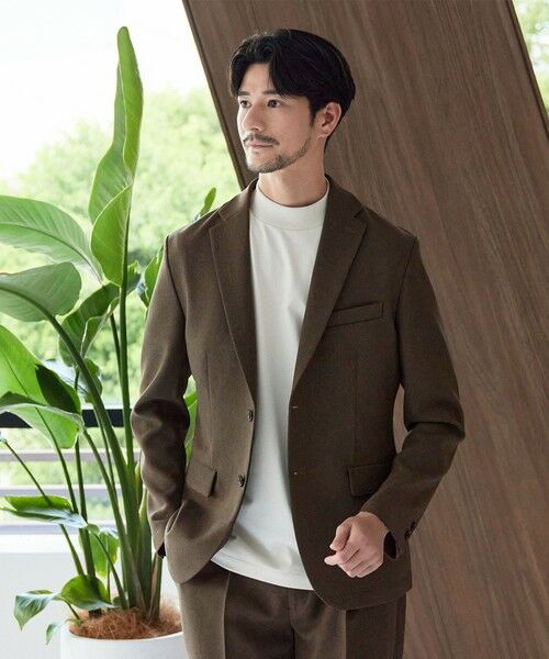 BEAUTY & YOUTH UNITED ARROWS/ビューティー&ユース ユナイテッドアローズ 【WEB限定 WARDROBE SMART】LANATEC OX セットアップ/背抜きジャケット&イージーパンツ OLIVE S BEAUTY & YOUTH UNITED ARROWS/ビューティー&ユース ユナイテッドアローズ 【WEB限定 WARDROBE SMART】LANATEC OX セットアップ/背抜きジャケット&イージーパンツ OLIVE S