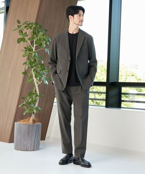 BEAUTY & YOUTH UNITED ARROWS/ビューティー&ユース ユナイテッドアローズ 【WEB限定 WARDROBE SMART】MILPA リラックス セットアップ/ジャケット&イージーパンツ OLIVE M BEAUTY & YOUTH UNITED ARROWS/ビューティー&ユース ユナイテッドアローズ 【WEB限定 WARDROBE SMART】MILPA リラックス セットアップ/ジャケット&イージーパンツ OLIVE M