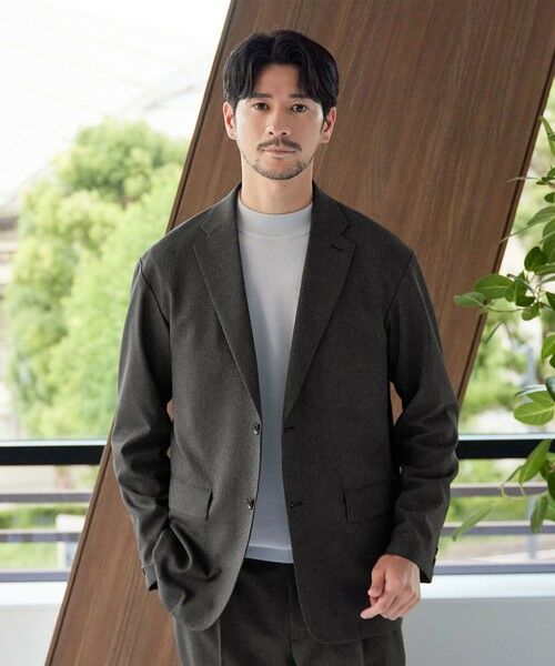 BEAUTY&YOUTH UNITED ARROWS / ビューティー&ユース ユナイテッドアローズ セットアップ | 【WEB限定 WARDROBE SMART】LANATEC リラックス セットアップ/ジャケット＆イージーパンツ | 詳細3