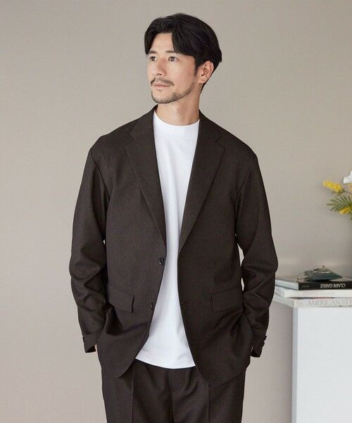 BEAUTY&YOUTH UNITED ARROWS / ビューティー&ユース ユナイテッドアローズ セットアップ | 【WEB限定 WARDROBE SMART】LANATEC リラックス セットアップ/ジャケット＆イージーパンツ | 詳細24