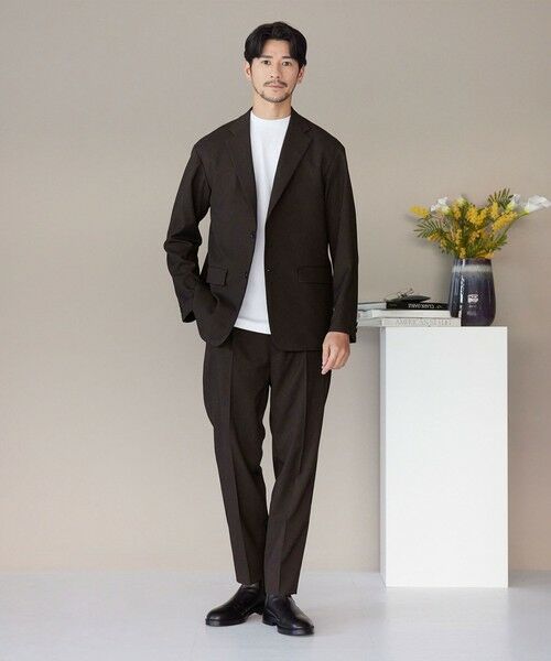BEAUTY & YOUTH UNITED ARROWS/ビューティー&ユース ユナイテッドアローズ 【WEB限定 WARDROBE SMART】LANATEC リラックス セットアップ/ジャケット&イージーパンツ DK. BROWN XL BEAUTY & YOUTH UNITED ARROWS/ビューティー&ユース ユナイテッドアローズ 【WEB限定 WARDROBE SMART】LANATEC リラックス セットアップ/ジャケット&イージーパンツ DK. BROWN XL