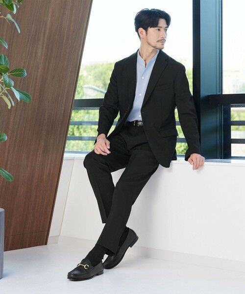 BEAUTY & YOUTH UNITED ARROWS/ビューティー&ユース ユナイテッドアローズ 【WEB限定 WARDROBE SMART】LANATEC セットアップ/背抜きジャケット&イージーパンツ BLACK S BEAUTY & YOUTH UNITED ARROWS/ビューティー&ユース ユナイテッドアローズ 【WEB限定 WARDROBE SMART】LANATEC セットアップ/背抜きジャケット&イージーパンツ BLACK S