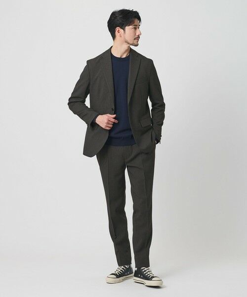 BEAUTY&YOUTH UNITED ARROWS / ビューティー&ユース ユナイテッドアローズ セットアップ | 【WEB限定 WARDROBE SMART】LANATEC セットアップ/背抜きジャケット&イージーパンツ(DK.GRAY)