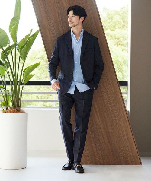 BEAUTY & YOUTH UNITED ARROWS/ビューティー&ユース ユナイテッドアローズ 【WEB限定 WARDROBE SMART】LANATEC セットアップ/背抜きジャケット&イージーパンツ NAVY XL BEAUTY & YOUTH UNITED ARROWS/ビューティー&ユース ユナイテッドアローズ 【WEB限定 WARDROBE SMART】LANATEC セットアップ/背抜きジャケット&イージーパンツ NAVY XL