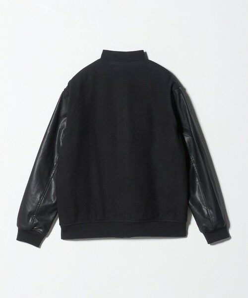 BEAUTY&YOUTH UNITED ARROWS / ビューティー&ユース ユナイテッドアローズ その他アウター | 【WEB限定 WARDROBE SMART】ブラックメルトン レザーライク スタジャン | 詳細5