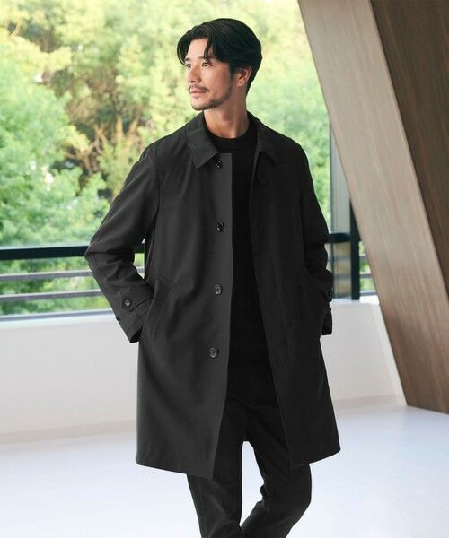 BEAUTY&YOUTH UNITED ARROWS / ビューティー&ユース ユナイテッドアローズ ステンカラーコート | 【WEB限定 WARDROBE SMART】Reflax バルマカーンコート | 詳細1