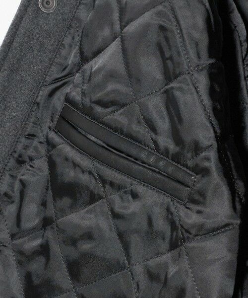 BEAUTY&YOUTH UNITED ARROWS / ビューティー&ユース ユナイテッドアローズ その他アウター | 【WEB限定 WARDROBE SMART】グレーメルトン レザーライク スタジャン | 詳細16