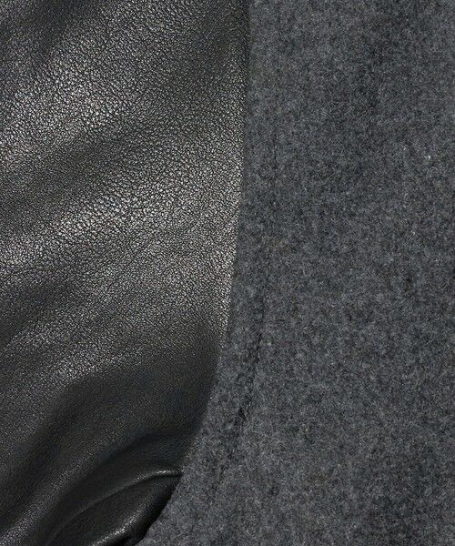 BEAUTY&YOUTH UNITED ARROWS / ビューティー&ユース ユナイテッドアローズ その他アウター | 【WEB限定 WARDROBE SMART】グレーメルトン レザーライク スタジャン | 詳細17