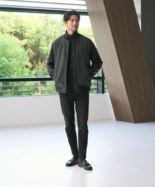 BEAUTY&YOUTH UNITED ARROWS / ビューティー&ユース ユナイテッドアローズ その他アウター | 【WEB限定 WARDROBE SMART】グレーメルトン レザーライク スタジャン | 詳細2